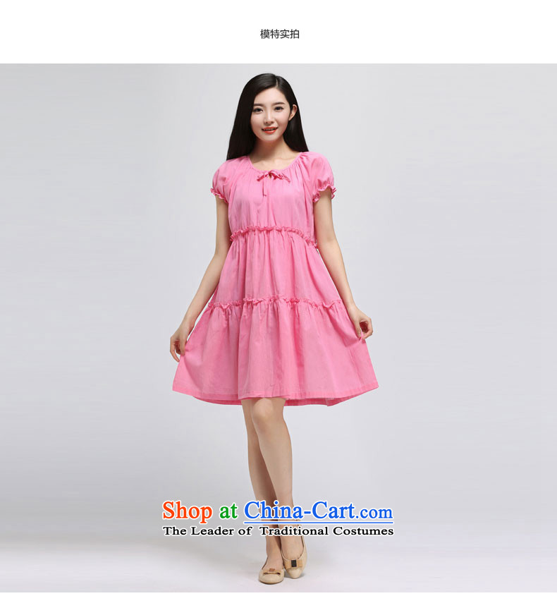 In the summer of 2015 by water new 200 catties thick large mm female pure cotton short-sleeved dresses S15XY5112 girl in the toner image L, prices, brand platters! The elections are supplied in the national character of distribution, so action, buy now enjoy more preferential! As soon as possible.
