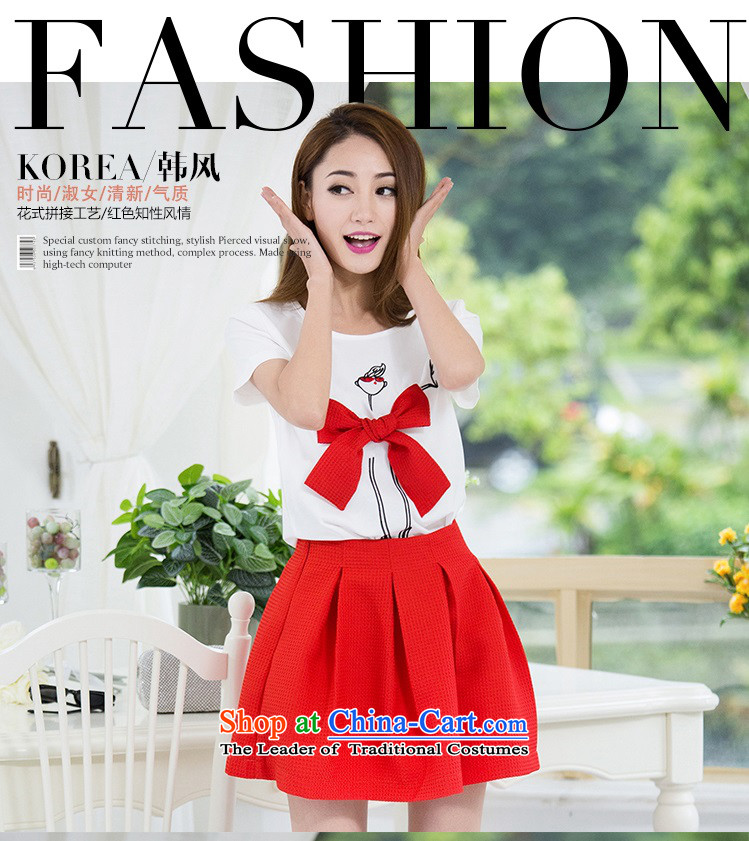 Sleek and versatile large meiby code spring and summer new women's short-sleeve kit Bow Tie Korean chiffon skirts dresses chiffon Netherlands 045 red XL Photo, prices, brand platters! The elections are supplied in the national character of distribution, so action, buy now enjoy more preferential! As soon as possible.