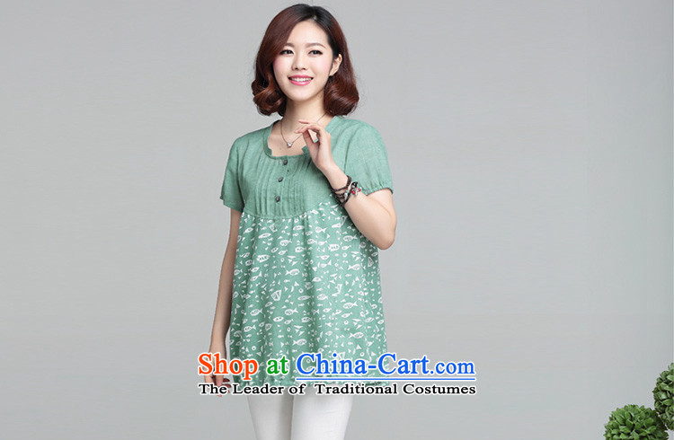 Also the 2015 Summer sin new larger female Korean loose stitching short-sleeved T-shirt female navy L picture, prices, brand platters! The elections are supplied in the national character of distribution, so action, buy now enjoy more preferential! As soon as possible.