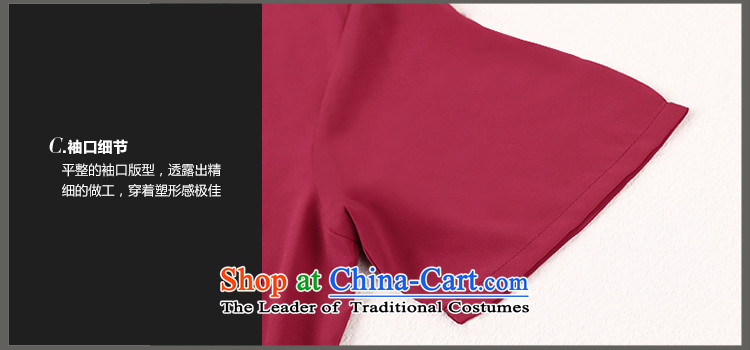 The Director of the 2015 Summer new 200 catties plus hypertrophy code women thick mm Korean short sleeve loose chiffon dresses 2801 wine red large 5XL around 922.747 200 pictures, prices, brand platters! The elections are supplied in the national character of distribution, so action, buy now enjoy more preferential! As soon as possible.