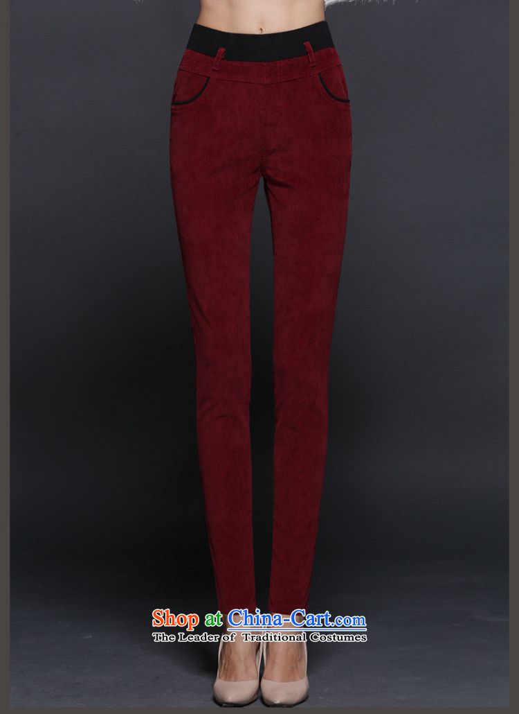 Athena Chu Isabel autumn and winter to xl female corduroy leisure pant trousers corduroy Elastic waist thin stretch castor trousers pencil trousers female pants 1264 Royal Blue 2XL recommendations 135-150 catty picture, prices, brand platters! The elections are supplied in the national character of distribution, so action, buy now enjoy more preferential! As soon as possible.