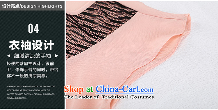 Improving access of 2015 Women's code of the npc thick summer new fat mm to xl temperament engraving stitching chiffon short-sleeved T-shirt T-shirt color picture XXXXXL 1011 picture, prices, brand platters! The elections are supplied in the national character of distribution, so action, buy now enjoy more preferential! As soon as possible.