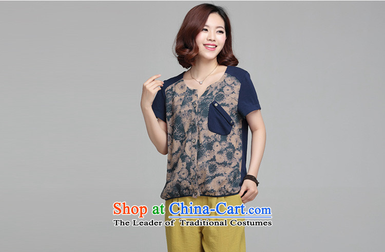 For the people by 2015 Summer Doi new Korean women very casual short-sleeved T-shirt wild female BOURDEAUX XXL picture, prices, brand platters! The elections are supplied in the national character of distribution, so action, buy now enjoy more preferential! As soon as possible.