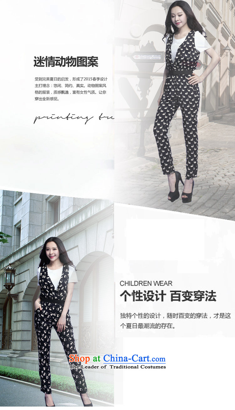 C.o.d. 2015 Summer new stylish casual temperament classic code thick MM loose stamp really two stylish pants even small cats XXXXL picture, prices, brand platters! The elections are supplied in the national character of distribution, so action, buy now enjoy more preferential! As soon as possible.