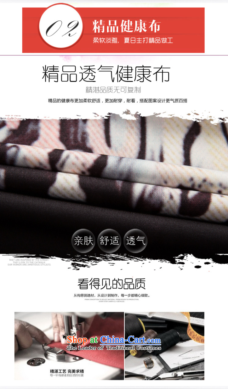 The eternal summer 2015, Sau thick mm new European and American women in large long digital printing wild video thin dresses Black XL Photo, prices, brand platters! The elections are supplied in the national character of distribution, so action, buy now enjoy more preferential! As soon as possible.