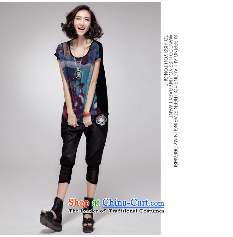 The Eternal Yuexiu Code women's summer t-shirts to increase expertise of thick mm video new Korean thin retro chiffon shirt thick sister summer video thin loose short-sleeved T-shirt Black XL Photo, prices, brand platters! The elections are supplied in the national character of distribution, so action, buy now enjoy more preferential! As soon as possible.