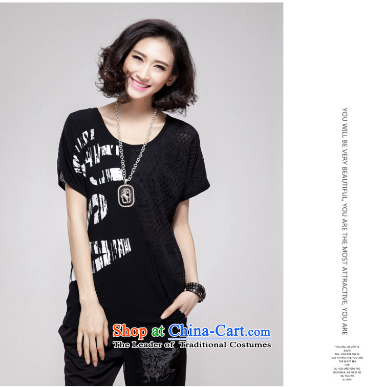 The Eternal Soo-to increase women's code 200 catties T-shirt thick sister Summer 2015 new product expertise, Hin thick mm thin, lace stitching loose white t-shirt will (120-150 small coal can penetrate) Picture, prices, brand platters! The elections are supplied in the national character of distribution, so action, buy now enjoy more preferential! As soon as possible.