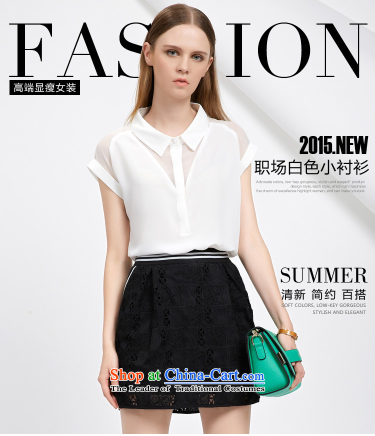 As provided for large female thick MM summer new Korean market wild video thin black short-sleeved white shirts poverty  2767 Black 3XL picture, prices, brand platters! The elections are supplied in the national character of distribution, so action, buy now enjoy more preferential! As soon as possible.