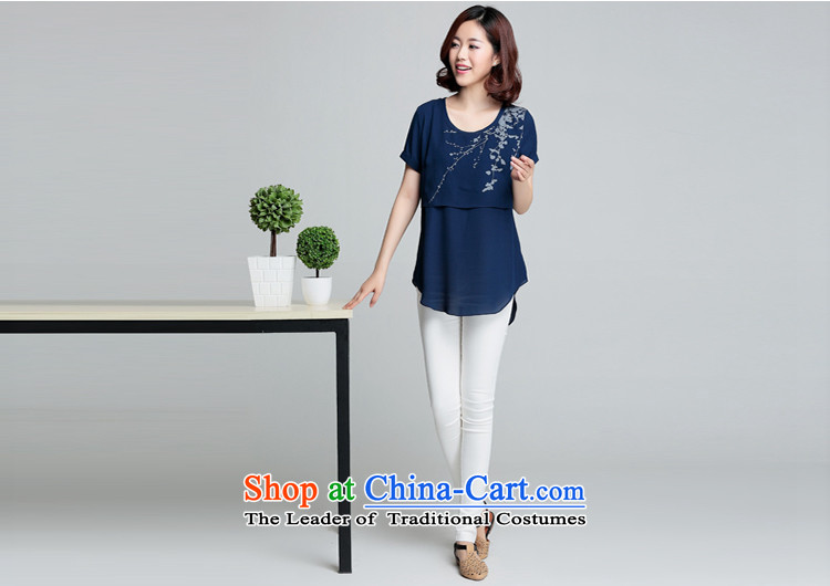 If Code 2015 Summer female thick mm summer to increase the number of thin chiffon shirt graphics short-sleeved T-shirt rubber red L picture, prices, brand platters! The elections are supplied in the national character of distribution, so action, buy now enjoy more preferential! As soon as possible.