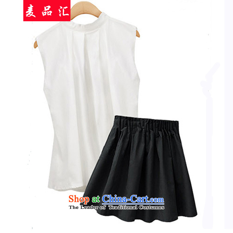 Mr Large removals by sinks for the women of the new Europe and the 2015 Sleeveless T-shirt + Video thin hem short skirt kit thick sister summer to increase 221 green shirt + 4XL, short skirts Mak products removals by sinks , , , shopping on the Internet