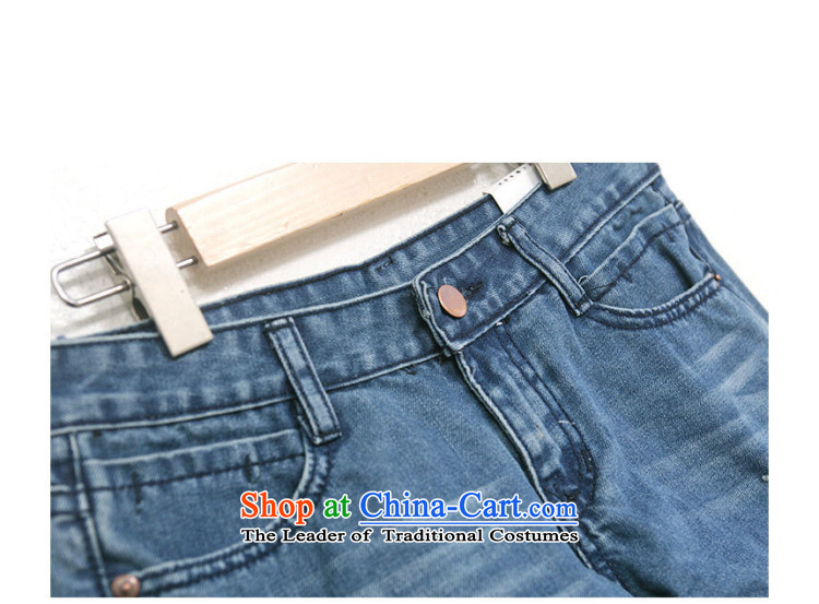 The new summer 2015 Zz&ff larger shorts thick MM hot pants female summer leisure DK6109 BLUE XXL picture, prices, brand platters! The elections are supplied in the national character of distribution, so action, buy now enjoy more preferential! As soon as possible.