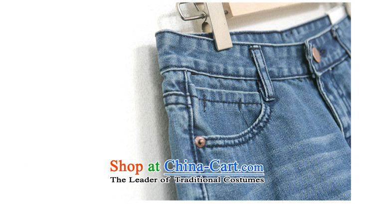 The new summer 2015 Zz&ff larger shorts thick MM hot pants female summer leisure DK6109 BLUE XXL picture, prices, brand platters! The elections are supplied in the national character of distribution, so action, buy now enjoy more preferential! As soon as possible.