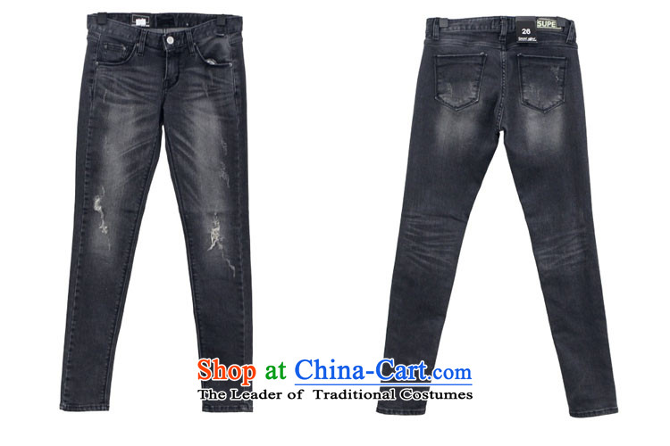 The new summer 2015 Zz&ff large hole in the women's elastic jeans female NZK6106 gray 36 pictures, prices, brand platters! The elections are supplied in the national character of distribution, so action, buy now enjoy more preferential! As soon as possible.
