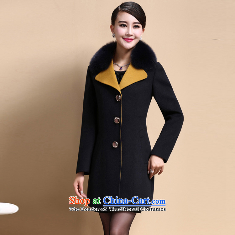 Gigi Lai Bai gross is a dream girl 2015 autumn and winter coats with new large decorated in video thin girl in long coats jacket women gross? DMY345# noble yellow 3XL code picture, prices, brand platters! The elections are supplied in the national character of distribution, so action, buy now enjoy more preferential! As soon as possible.