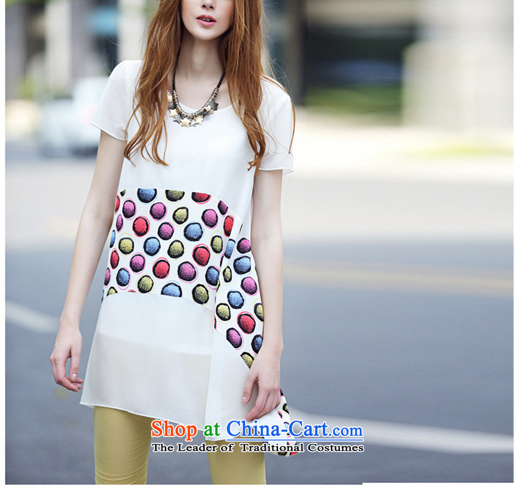 The lymalon Lehmann 2015 Summer new western very casual dress code large color stone round-neck collar chiffon skirt 7106 White XL Photo, prices, brand platters! The elections are supplied in the national character of distribution, so action, buy now enjoy more preferential! As soon as possible.