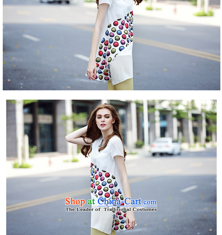 The lymalon Lehmann 2015 Summer new western very casual dress code large color stone round-neck collar chiffon skirt 7106 White XL Photo, prices, brand platters! The elections are supplied in the national character of distribution, so action, buy now enjoy more preferential! As soon as possible.