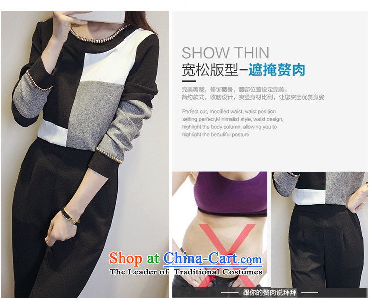 The first declared as thick mm to increase women's code thick mm spring and autumn the new two-piece kit Korean long-sleeved shirt, forming the T-shirt shirt + long pants 7347# 5XL 180-200 around 922.747 picture, prices, brand platters! The elections are supplied in the national character of distribution, so action, buy now enjoy more preferential! As soon as possible.