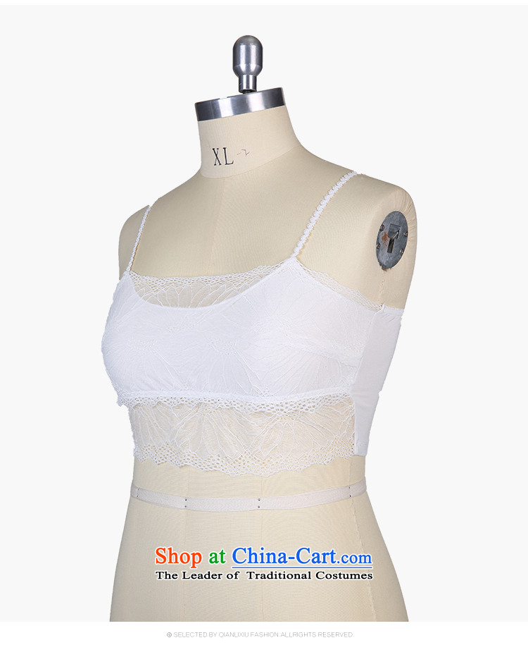 The former Yugoslavia Li Sau 2015 Summer new larger female lace shoulder the footsteps of Optical Wipe chest professional customized wrapped chest Q5168 3XL m White Picture, prices, brand platters! The elections are supplied in the national character of distribution, so action, buy now enjoy more preferential! As soon as possible.