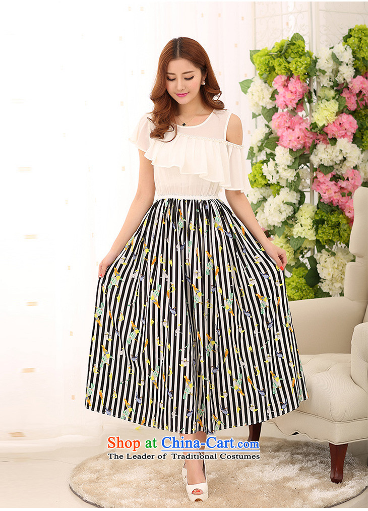 C.o.d. Package Mail 2015 Summer new stylish casual atmosphere thick mm extra female chiffon skirt long skirt summer new stamp White M skirts picture, prices, brand platters! The elections are supplied in the national character of distribution, so action, buy now enjoy more preferential! As soon as possible.