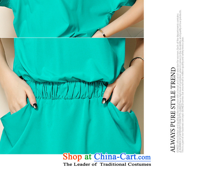 The officials of the fuseau larger women's dresses 2015 Summer new to xl dresses bat sleeves thick sister short skirt light green 5XL picture, prices, brand platters! The elections are supplied in the national character of distribution, so action, buy now enjoy more preferential! As soon as possible.