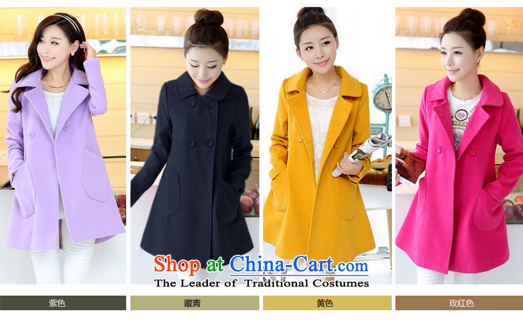 Ya 2015 version won served long lapel a large female jackets 7602 Yellow   XXXXL picture, prices, brand platters! The elections are supplied in the national character of distribution, so action, buy now enjoy more preferential! As soon as possible.