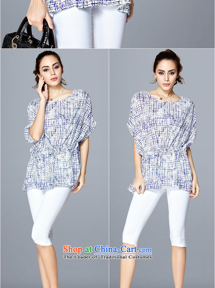 The lymalon Lehmann 2015 Summer Western New big retro round-neck collar larger female saika stamp chiffon shirt color picture 4XL Photo 66010, prices, brand platters! The elections are supplied in the national character of distribution, so action, buy now enjoy more preferential! As soon as possible.