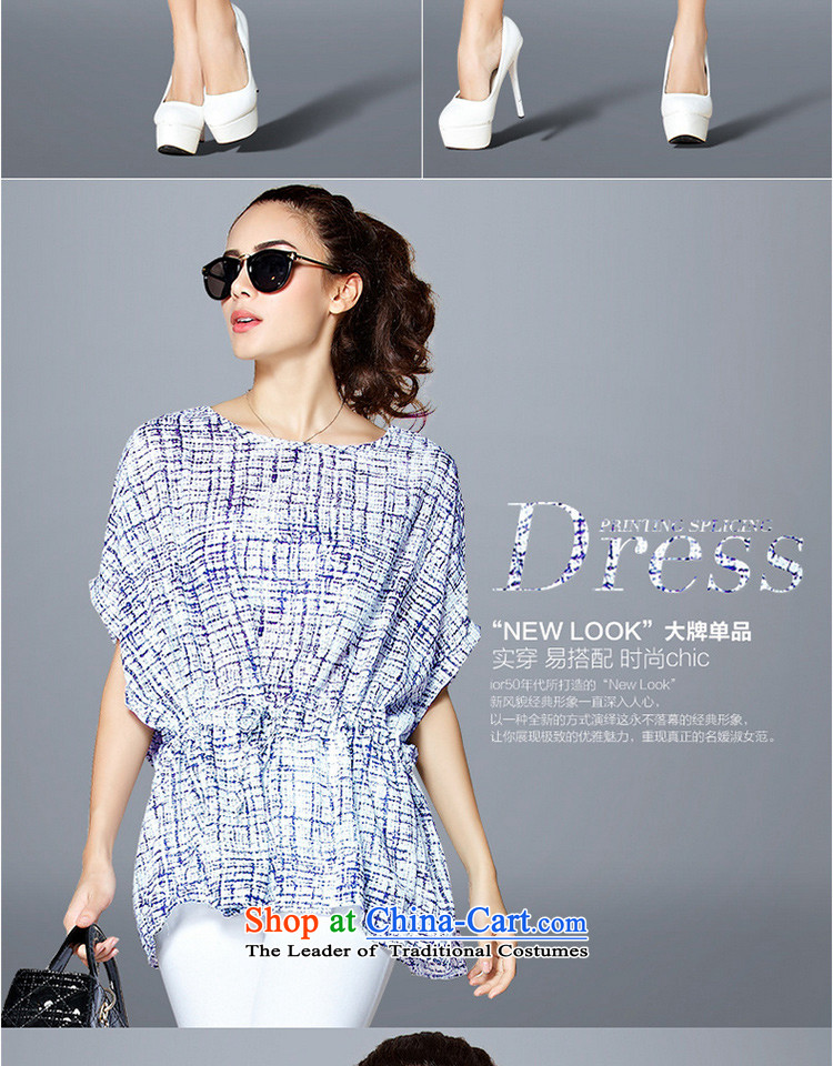 The lymalon Lehmann 2015 Summer Western New big retro round-neck collar larger female saika stamp chiffon shirt color picture 4XL Photo 66010, prices, brand platters! The elections are supplied in the national character of distribution, so action, buy now enjoy more preferential! As soon as possible.
