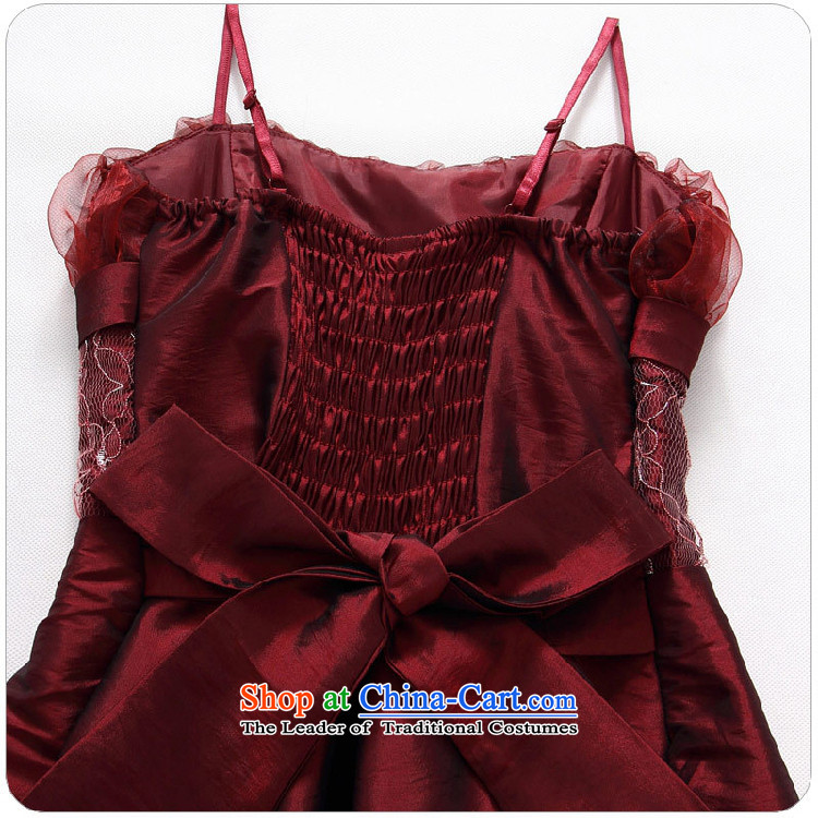 C.o.d. 2015 new fourth quarter dress chairman skirt xl stylish large dresses slips hosted a dress wine red 2XL approximately 145-165 catty picture, prices, brand platters! The elections are supplied in the national character of distribution, so action, buy now enjoy more preferential! As soon as possible.