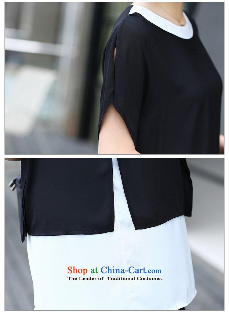The new summer 2015 Zz&ff Korean version of fat mm trendy code women leave two T-shirts are black trousers Kit 9057 Black XXL picture, prices, brand platters! The elections are supplied in the national character of distribution, so action, buy now enjoy more preferential! As soon as possible.