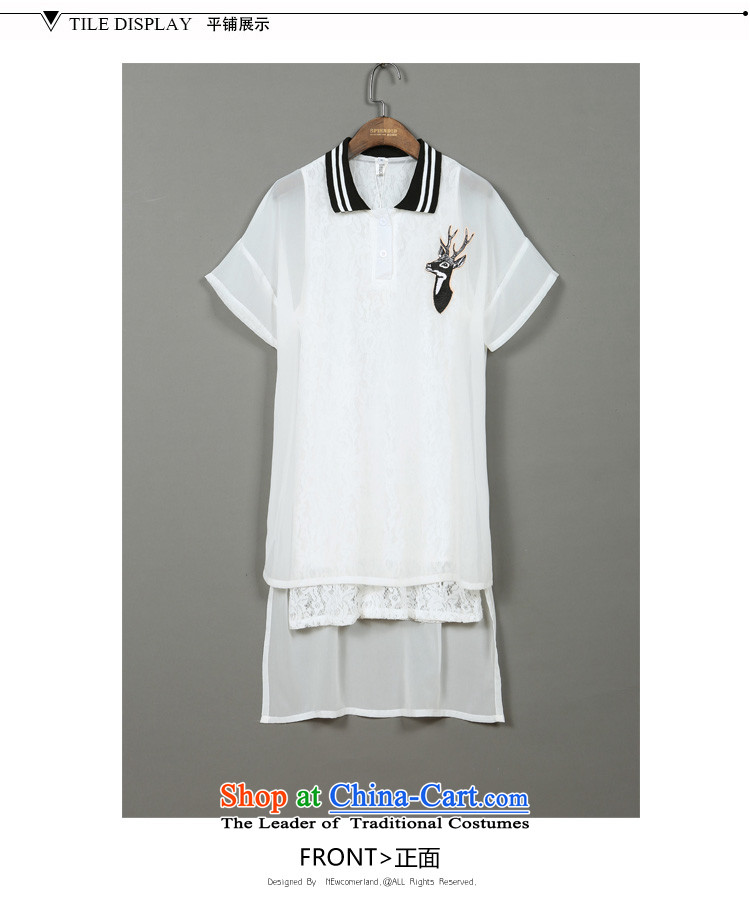 Mantile tu 2015 new MM thick larger female Summer Snow woven shirts long short-sleeved front stub long after loose white t-shirt /MDRZ1781 XXXXXL180-200 around 922.747 picture, prices, brand platters! The elections are supplied in the national character of distribution, so action, buy now enjoy more preferential! As soon as possible.