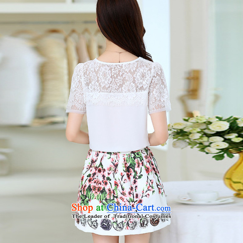 2015 Summer Zz&ff new larger female body decorated lace dresses female clothes short skirt kit LYQ6080 female white XL Photo, prices, brand platters! The elections are supplied in the national character of distribution, so action, buy now enjoy more preferential! As soon as possible.