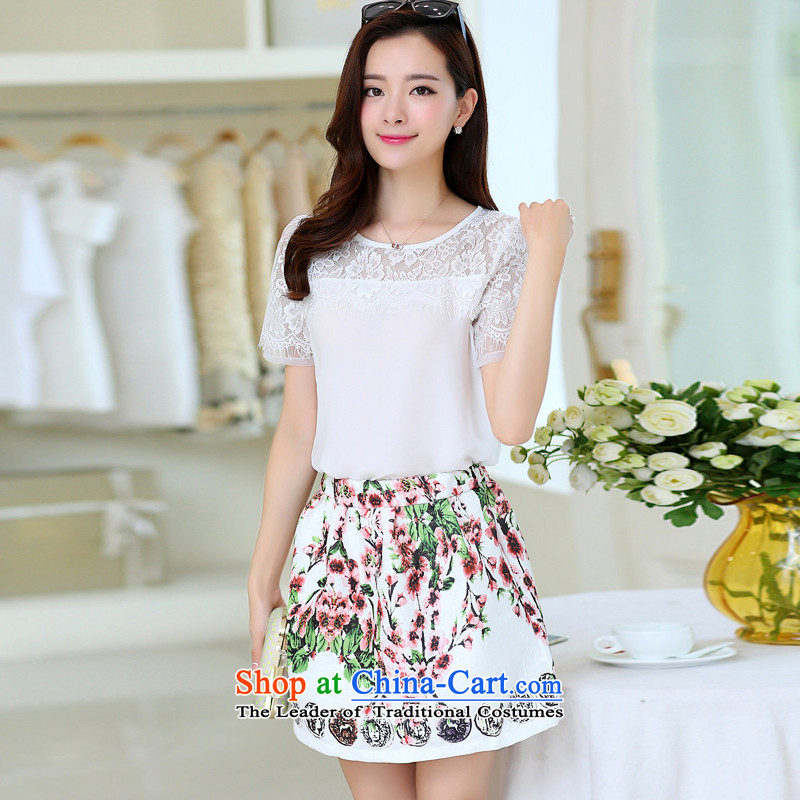 2015 Summer Zz&ff new larger female body decorated lace dresses female clothes short skirt kit LYQ6080 female white XL Photo, prices, brand platters! The elections are supplied in the national character of distribution, so action, buy now enjoy more preferential! As soon as possible.