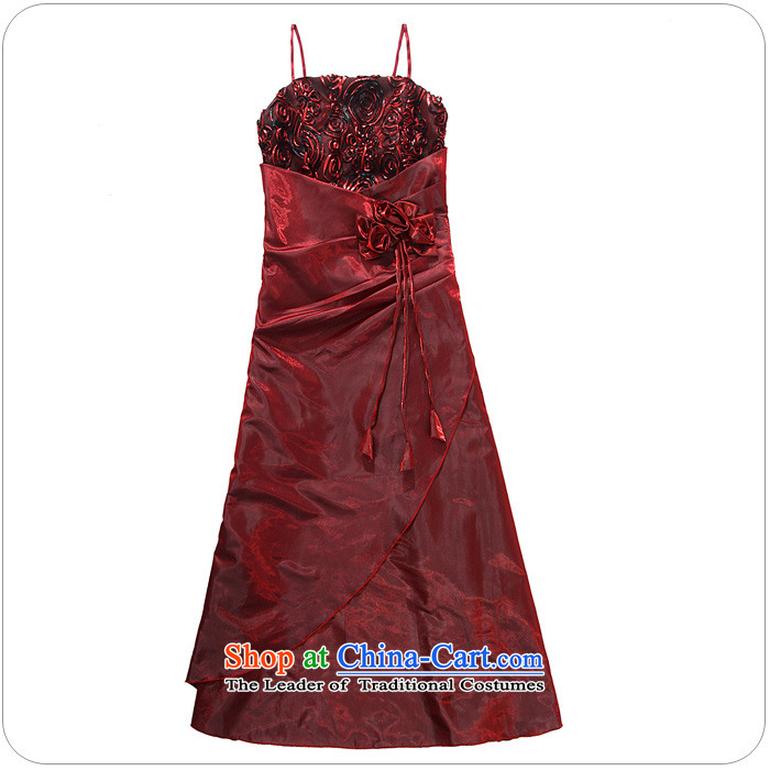 C.o.d. Package Mail 2015 Summer new stylish atmosphere on the tall elegant sexy beauty video thin banquet focus blossoms elegant long version of the dress dresses wine red XXL picture, prices, brand platters! The elections are supplied in the national character of distribution, so action, buy now enjoy more preferential! As soon as possible.