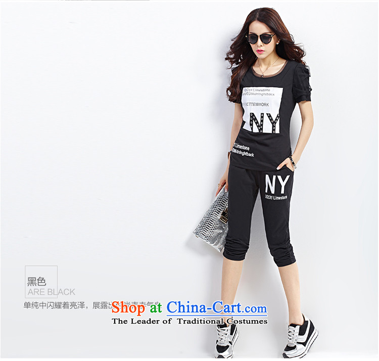 Australia New Robin large summer ladies casual sports wear t-shirt female short-sleeved black XL Photo, prices, brand platters! The elections are supplied in the national character of distribution, so action, buy now enjoy more preferential! As soon as possible.