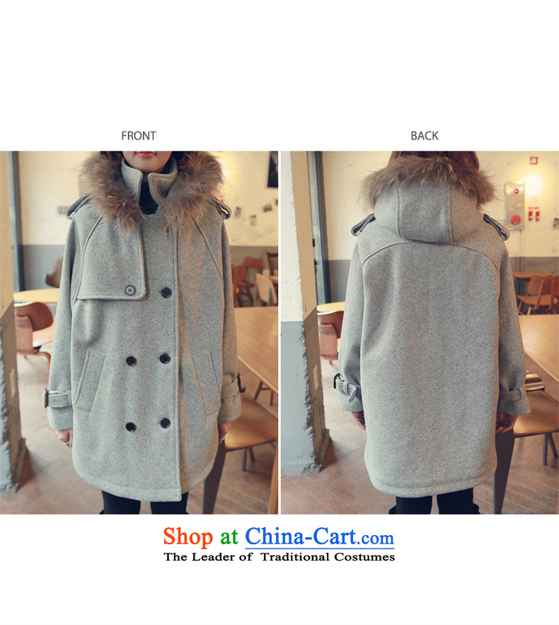 Brady pugo loose coat to gross? larger women a wool coat really gross for Gray/900 2XL paras. 135-145 around 922.747 picture, prices, brand platters! The elections are supplied in the national character of distribution, so action, buy now enjoy more preferential! As soon as possible.