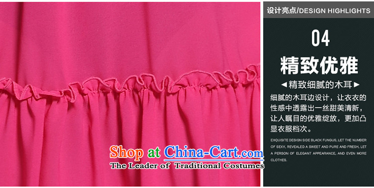 Improving access of 2015 Summer new larger female thick sister temperament knocked color lace stitching chiffon dresses in red XXL pictures 2,631, prices, brand platters! The elections are supplied in the national character of distribution, so action, buy now enjoy more preferential! As soon as possible.
