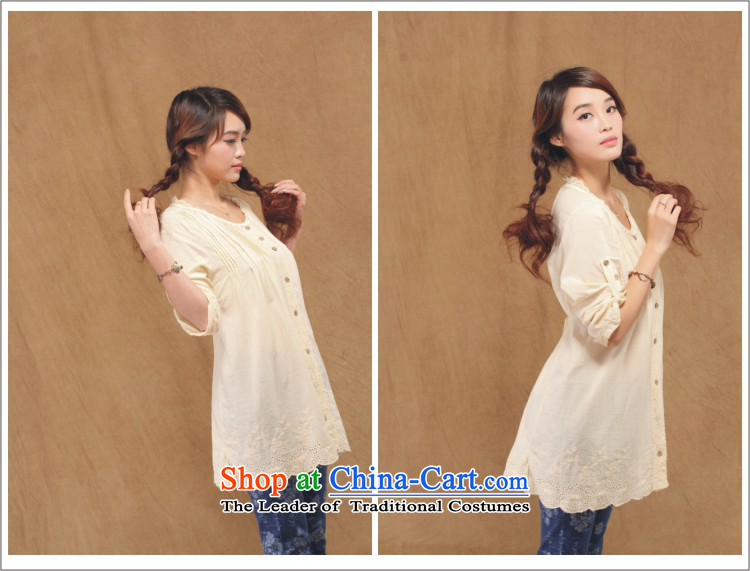 Replace the spring and summer breeze sakura new arts lace round-neck collar Korean version of large numbers of ladies' women's long-sleeved shirt are light gray code picture, prices, brand platters! The elections are supplied in the national character of distribution, so action, buy now enjoy more preferential! As soon as possible.