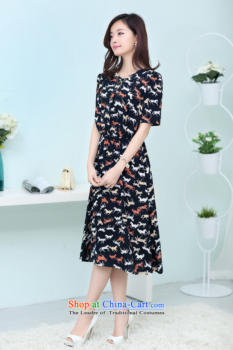 El-ju Yee Nga 2015 Summer new expertise, Hin thin to xl women's dresses YJ9787 Ma pattern XL Photo, prices, brand platters! The elections are supplied in the national character of distribution, so action, buy now enjoy more preferential! As soon as possible.