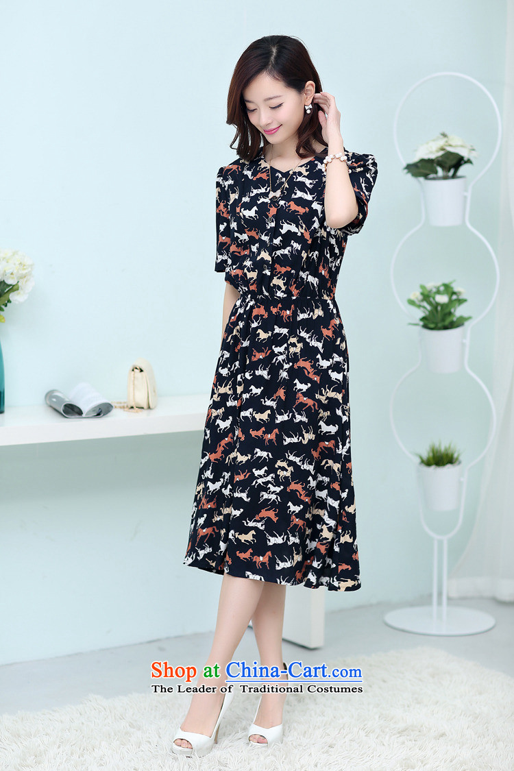 El-ju Yee Nga 2015 Summer new expertise, Hin thin to xl women's dresses YJ9787 Ma pattern XL Photo, prices, brand platters! The elections are supplied in the national character of distribution, so action, buy now enjoy more preferential! As soon as possible.