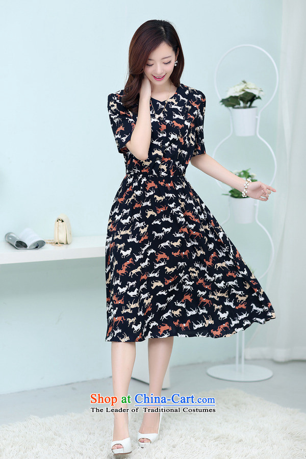 El-ju Yee Nga 2015 Summer new expertise, Hin thin to xl women's dresses YJ9787 Ma pattern XL Photo, prices, brand platters! The elections are supplied in the national character of distribution, so action, buy now enjoy more preferential! As soon as possible.