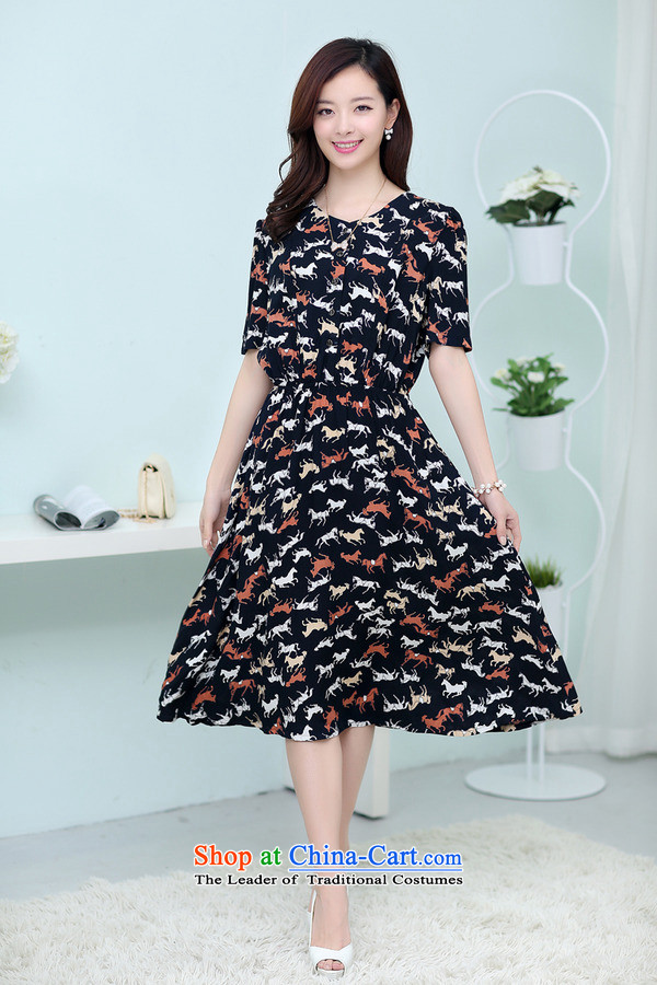 El-ju Yee Nga 2015 Summer new expertise, Hin thin to xl women's dresses YJ9787 Ma pattern XL Photo, prices, brand platters! The elections are supplied in the national character of distribution, so action, buy now enjoy more preferential! As soon as possible.