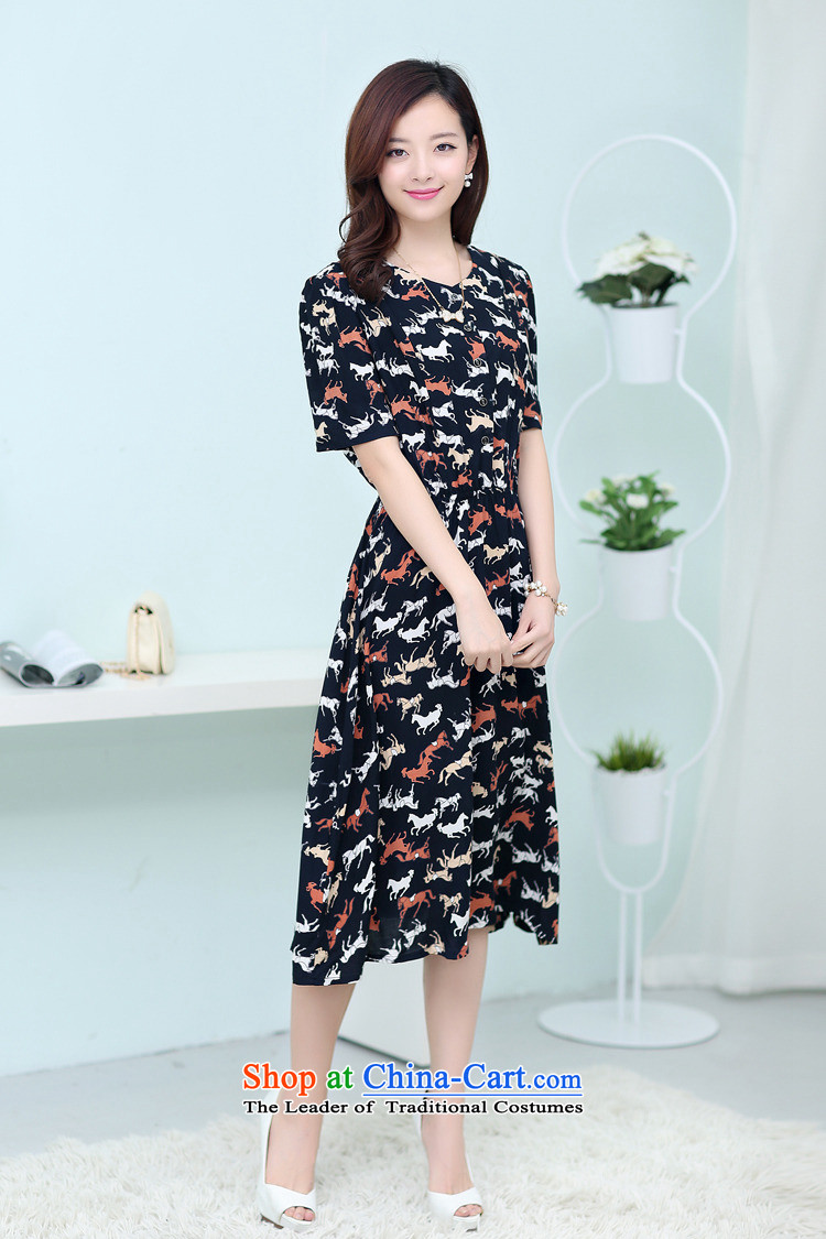 El-ju Yee Nga 2015 Summer new expertise, Hin thin to xl women's dresses YJ9787 Ma pattern XL Photo, prices, brand platters! The elections are supplied in the national character of distribution, so action, buy now enjoy more preferential! As soon as possible.