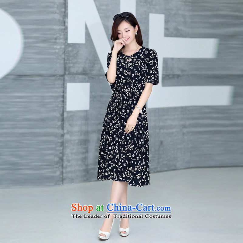 El-ju Yee Nga 2015 Summer new expertise, Hin thin to xl women's dresses YJ9787 Ma pattern XL, el-ju Yee Nga shopping on the Internet has been pressed.