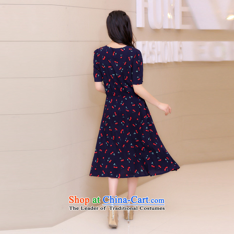 El-ju Yee Nga 2015 Summer new expertise, Hin thin to xl women's dresses YJ9787 Ma pattern XL, el-ju Yee Nga shopping on the Internet has been pressed.