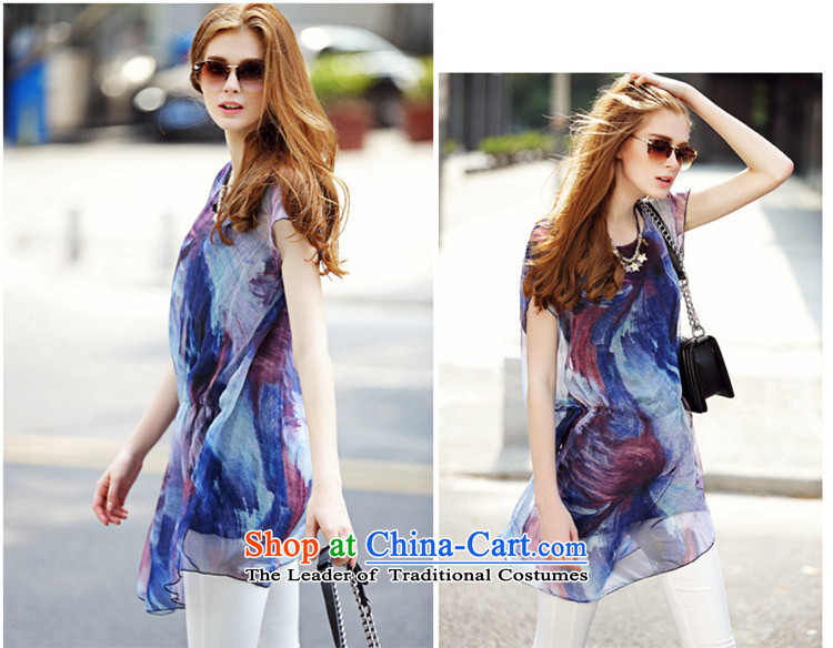 The officials of the fuseau large western Women's Summer thick mm to xl abstract long in stamp T-shirt color pictures of the girl L picture, prices, brand platters! The elections are supplied in the national character of distribution, so action, buy now enjoy more preferential! As soon as possible.