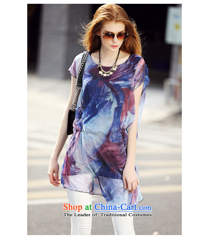 The officials of the fuseau large western Women's Summer thick mm to xl abstract long in stamp T-shirt color pictures of the girl L picture, prices, brand platters! The elections are supplied in the national character of distribution, so action, buy now enjoy more preferential! As soon as possible.