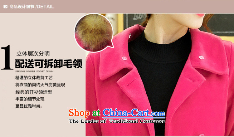 Athena Chu Isabel xl female thick MM2015 autumn and winter new stylish wild repair can be removed from the Gross Gross warm for information about windbreaker jacket COAT 1281 in Red 2XL recommendations 135-150 catty picture, prices, brand platters! The elections are supplied in the national character of distribution, so action, buy now enjoy more preferential! As soon as possible.