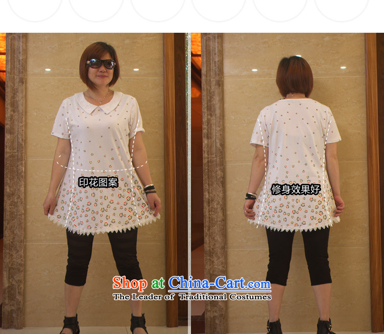 Yan Kai Ying 2015 Summer new thick people long trappings larger female short-sleeved T-shirt thick MM THIN Sau San Switch Video quarter discount clearance Black XL Photo, prices, brand platters! The elections are supplied in the national character of distribution, so action, buy now enjoy more preferential! As soon as possible.