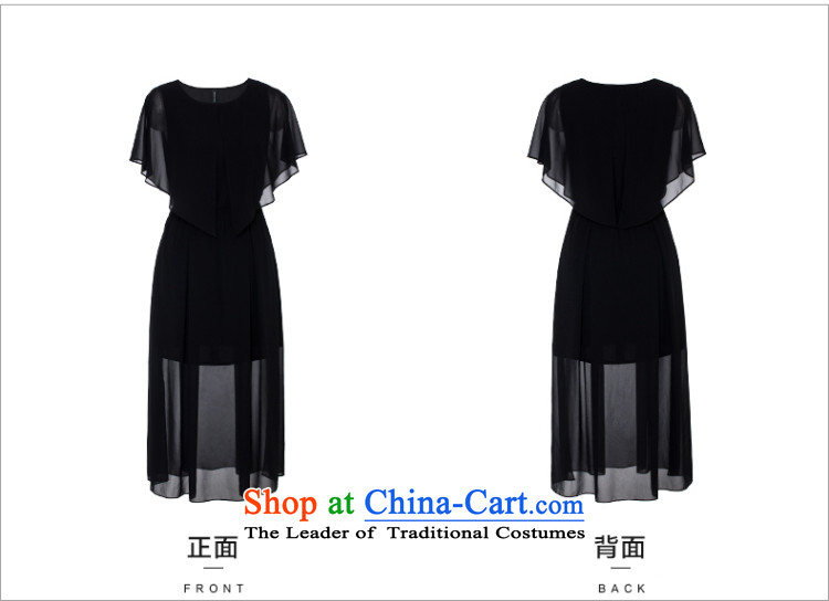 The former Yugoslavia Migdal Code women 2015 Summer new stylish mm thick chiffon fluoroscopy shawl dresses 952103200 3XL black picture, prices, brand platters! The elections are supplied in the national character of distribution, so action, buy now enjoy more preferential! As soon as possible.