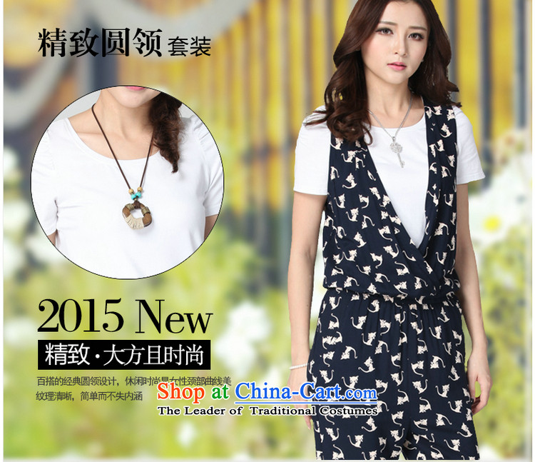 C.o.d. 2015 Summer new stylish plus hypertrophy code women thick MM two kits in trousers with Sau San video thin stamp trousers Harun trousers black dot 3XL picture, prices, brand platters! The elections are supplied in the national character of distribution, so action, buy now enjoy more preferential! As soon as possible.